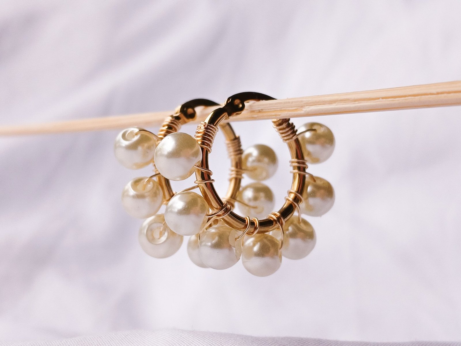 Perla clásica blanca